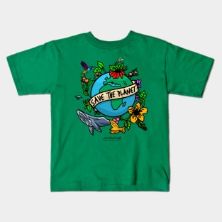 “Save The Planet” Kids T-Shirt